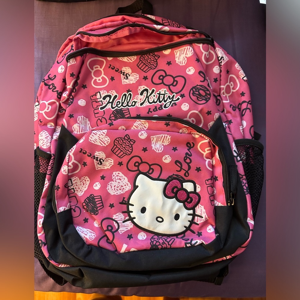hello kitty girls backpack
